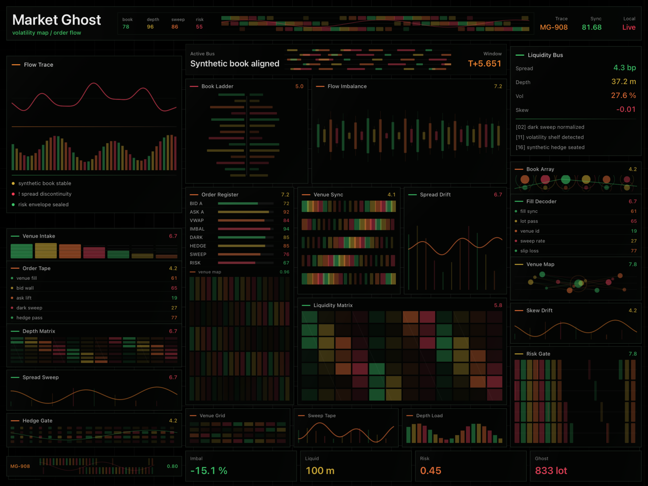 Market Ghost screen in Looks Important